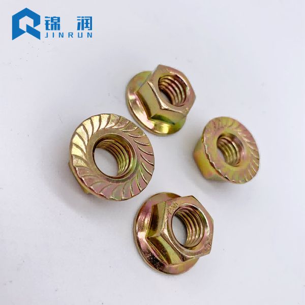 DIN 6923 Шестигранная фланцевая гайка